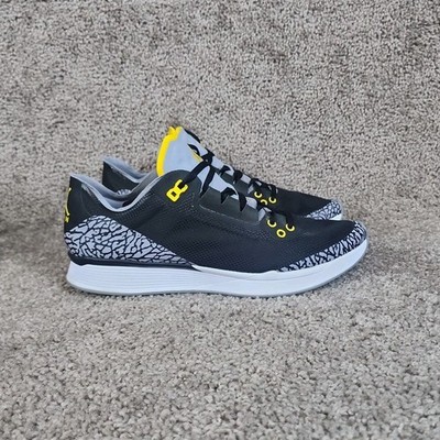 Nike Jordan 88 Racer Mens Size 11 Shoes Running Sneakers Varsity Black Maize