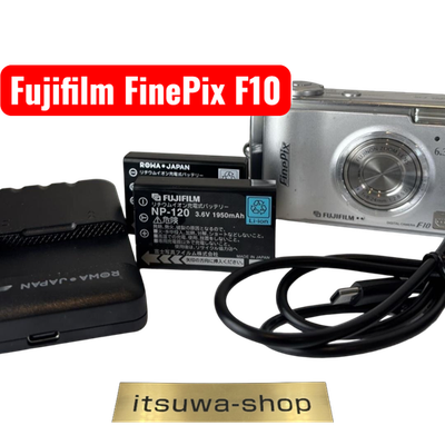 FUJIFILM FinePix F10 デジタルカメラ Fujifilm FinePix F10 6.3MP Compact Digital Camera Silver From