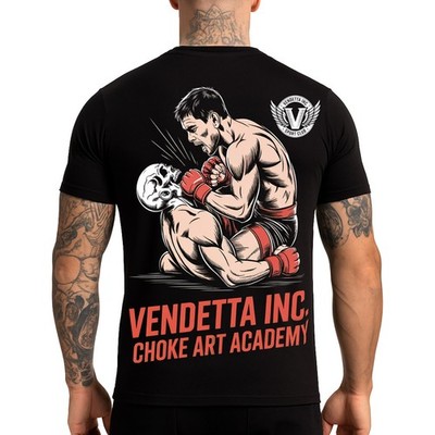 Vendetta Inc. Herren Shirt Choke Art Academy Skull schwarz S bis 5XL TShirt