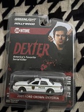2021 Greenlight Hollywood 2001 FORD CROWN VICTORIA POLICE 1/64 DEXTER