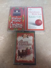 3 Cassette Tape Christmas Lot