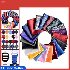 Pocket Squares for Men 20 Pack Mens Pocket Squares Handkerchiefs Set Assorted Co