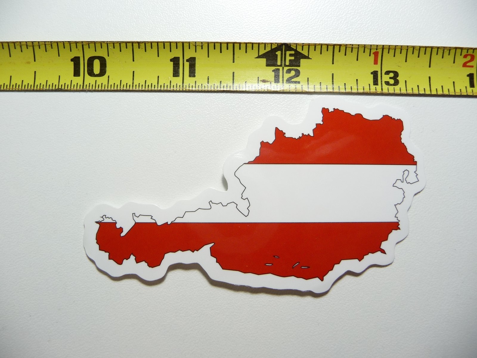 Austria Map Flag Decal Sticker Laptop Silhouette Outline