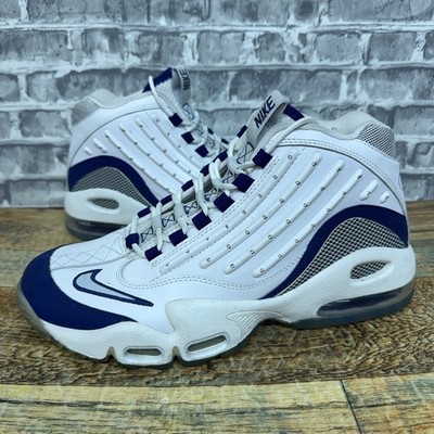 Nike Air Griffey Max 2 White Platinum Royal Blue 442171-102 Mens Size 9.5 2014