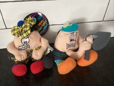 Lot Of 2 Vtg 1998 Silly Slammers Sports Golfers Golf NWT