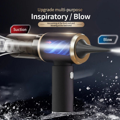 Mini Portable Cordless Handheld Air Blower & Vacuum Cleaner 9 In 1 for Home/Car*