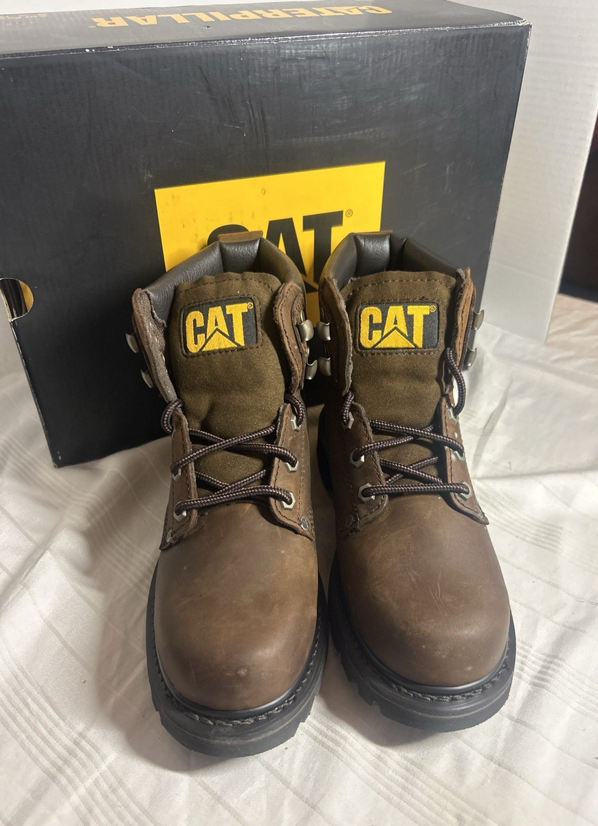 CAT Second Shift Work Boot for Men, Size US 5.5 - Dark Brown  display picture 2