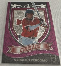 2021 Panini Chronicles Baseball Geraldo Perdomo Arizona Diamondbacks Purple RC