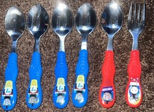 Thomas Friends Stainless Spoons Fork For Kids Lot Of 6 Not Used Not Packin