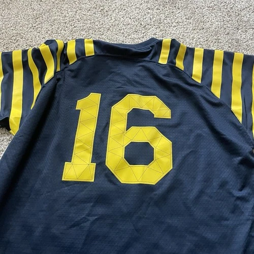 RARE Adidas Michigan Wolverines #16 132 Year Championship Football Jersey | XL image 2