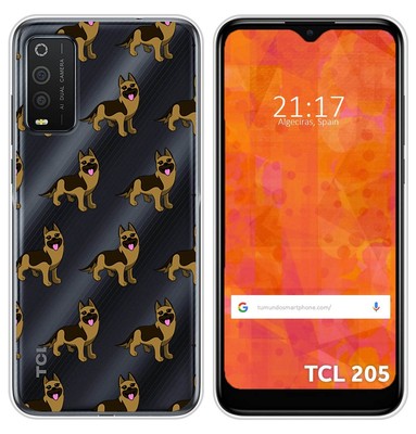 Custodia TPU Morbida Trasparente Per TCL 10L (6.53 Pollice) - Cover Ultra Sottile Silicone Con Effetto Marmo - 5