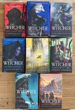 The Witcher Complete Set 8 Books Lot - Hard C...