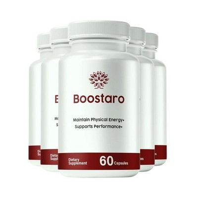 5-Pack Boostaro Capsules, Boostaro Male Pills, Boostaro Supplement -300 Capsules