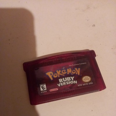 Game Advance Pokémon Rubin Edition 