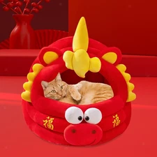 Cat Bed Cave Warm Cats Pod Pet Supplies Cat Nest for Indoor Hedgehog Hamster