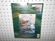 2000 VTG NEW! THOMAS KINKADE BEACON OF HOPE 50961 EMBELLISHED CROSS STITCH KIT