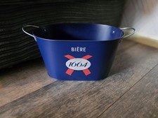 Kronenbourg Metal Ice Buckets With Handles Brand New.