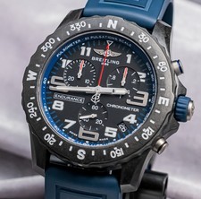 Breitling Endurance Pro 44mm Blue Dial Complete Rubber Professional X82310