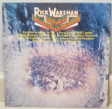 RICK WAKEMAN JOURNEY TO THE CENTER OF THE EARTH LP