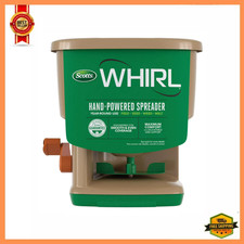 Scotts Whirl Hand-powered Spreader For Grass Seed Fertilizer Salt And Ice Melt Scotts Whirl Hand-powered Spreader For Grass Seed Fertilizer Salt And Ice Melt