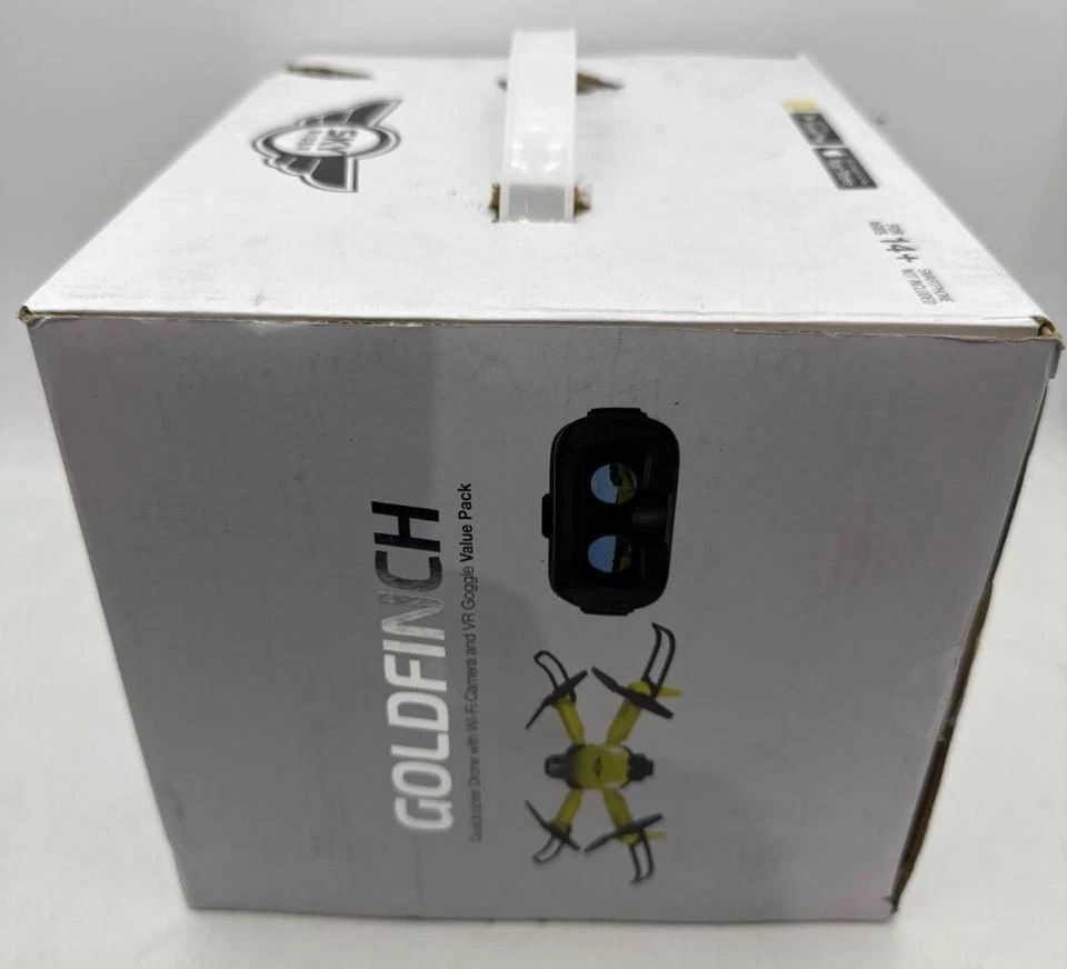 Sky Rider Goldfinch Drone with Wi-Fi Camera VR Goggles 328ft Range Foldable - Image 4 of 4