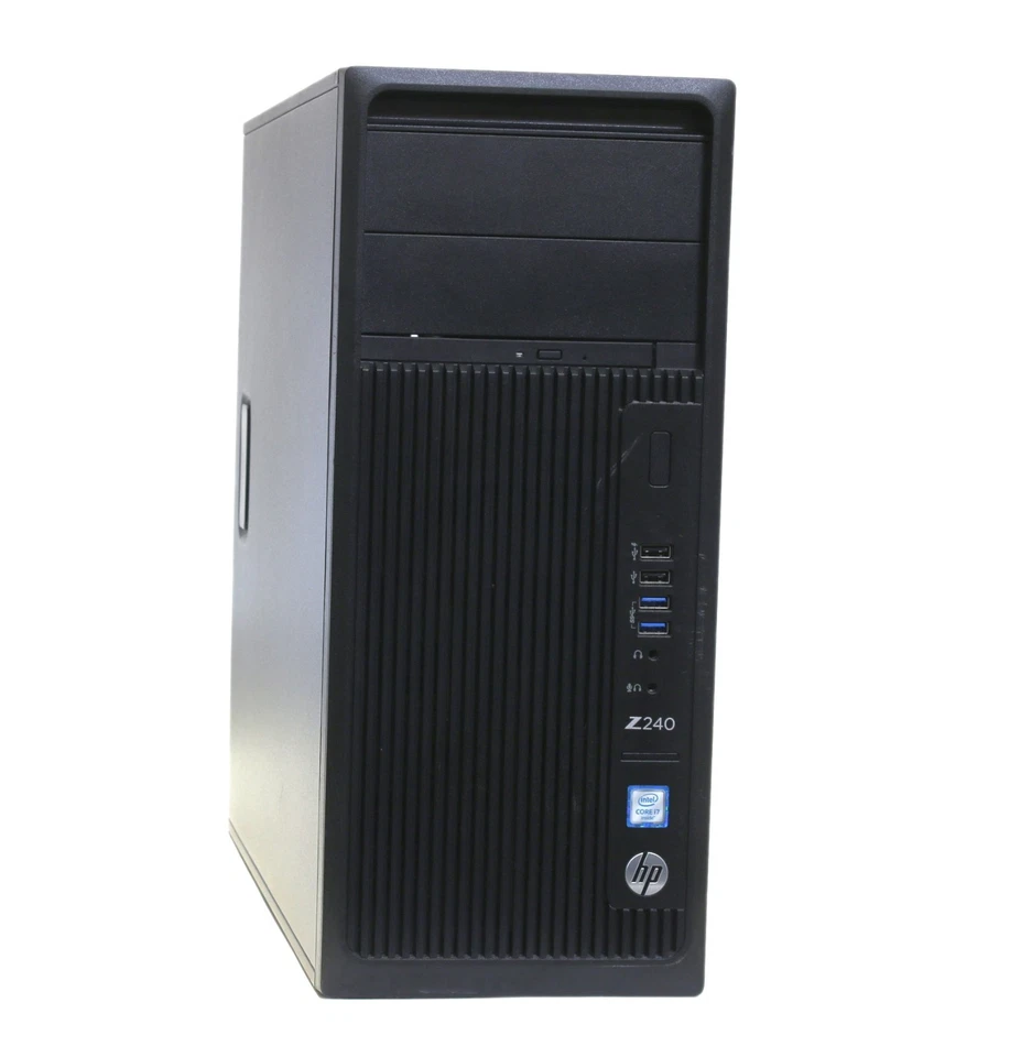 HP Workstation Z240 Tower Desktop PC Intel i7-6700 3.40GHz 16GB RAM 240GB SSD - Image 4 of 4
