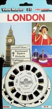 1980's London England 3d View-Master 3 Reel Packet