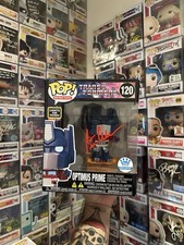 Optimus Prime Funko Pop #120 Lights & Sound Signed Peter Cullen
