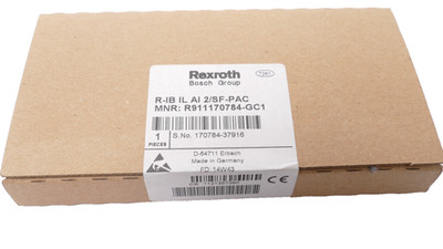 Rexroth Bosch Eingangsklemme R-IB IL AI 2/SF-PAC | R911170784-GC1