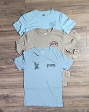 Set Of 3 LEVI'S Graphic T-shirt Size Youth 10-12 Super Soft New