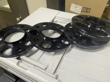 4PC 12.7mm&15mm 5X112 Wheel Spacers 14X1.25 for Bmw F Series F30 Used