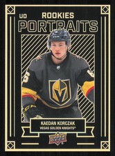 2022-23 Upper Deck UD Portraits #P44 Kaedan Korczak