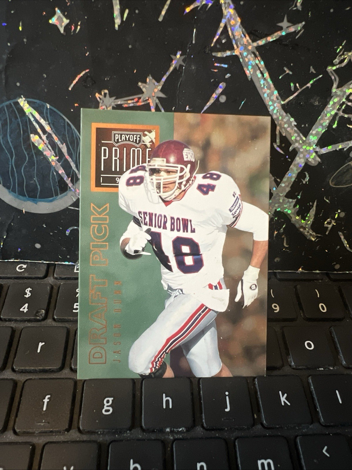 JASON DUNN 1996 PLAYOFF PRIME FOOTBALL CARD # 059 H2440