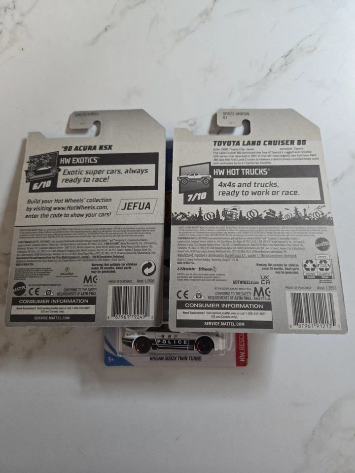 Hot Wheels|Lote|Ford|GT 40|Land Cruiser|Nissan|Acura NSX|Range Rover|Datsun| Foto 4 de 4