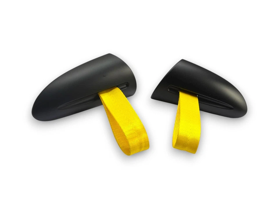 GT3RS Style Interior Handle Yellow Straps For Porsche 997 911 987 Cayman Boxster Foto 3 de 3