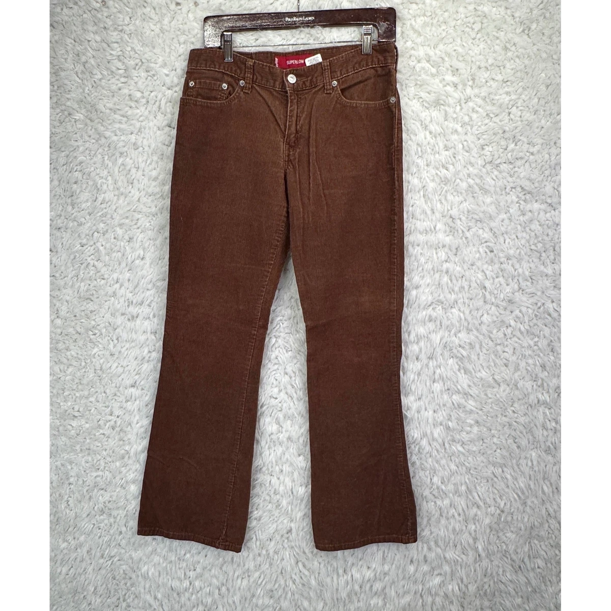 パンツ 60s Levi's 518 E Corduroy Bottom Brown Levi's Corduroy Bootcut Pants for Women for sale | eBay