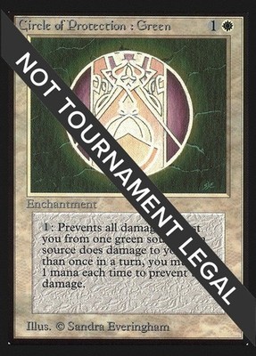 Circle of Protection: Green (IE) - NM - International Edition