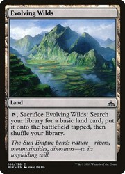 Evolving Wilds (186) Rivals of Ixalan Common