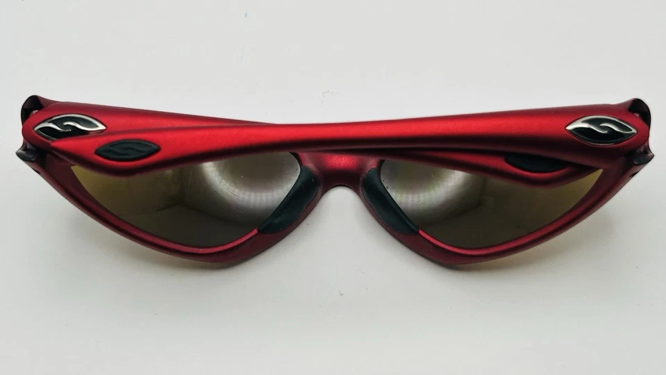 Smith Voodoo RED Matte Sport Wrap Sunglasses Slider Rare With Extra Lenses - Image 4 of 4