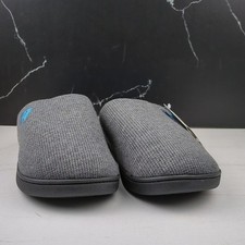 RockDove Men's Original Two-Tone Memory Foam Slipper Dark Gray/Blue sz 11-12 L 