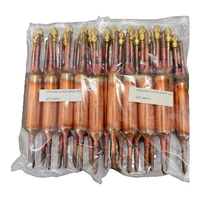 20 PCS FILTER DRIER REFRIGERANT LIQUID LINE WITH CHARGING VALVE 1/4 X 1/4 25GR.