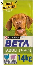 Beta Adult Rich In Chicken, Dry Dog Food 14Kg Free Delivery UK 2.09 per kilo