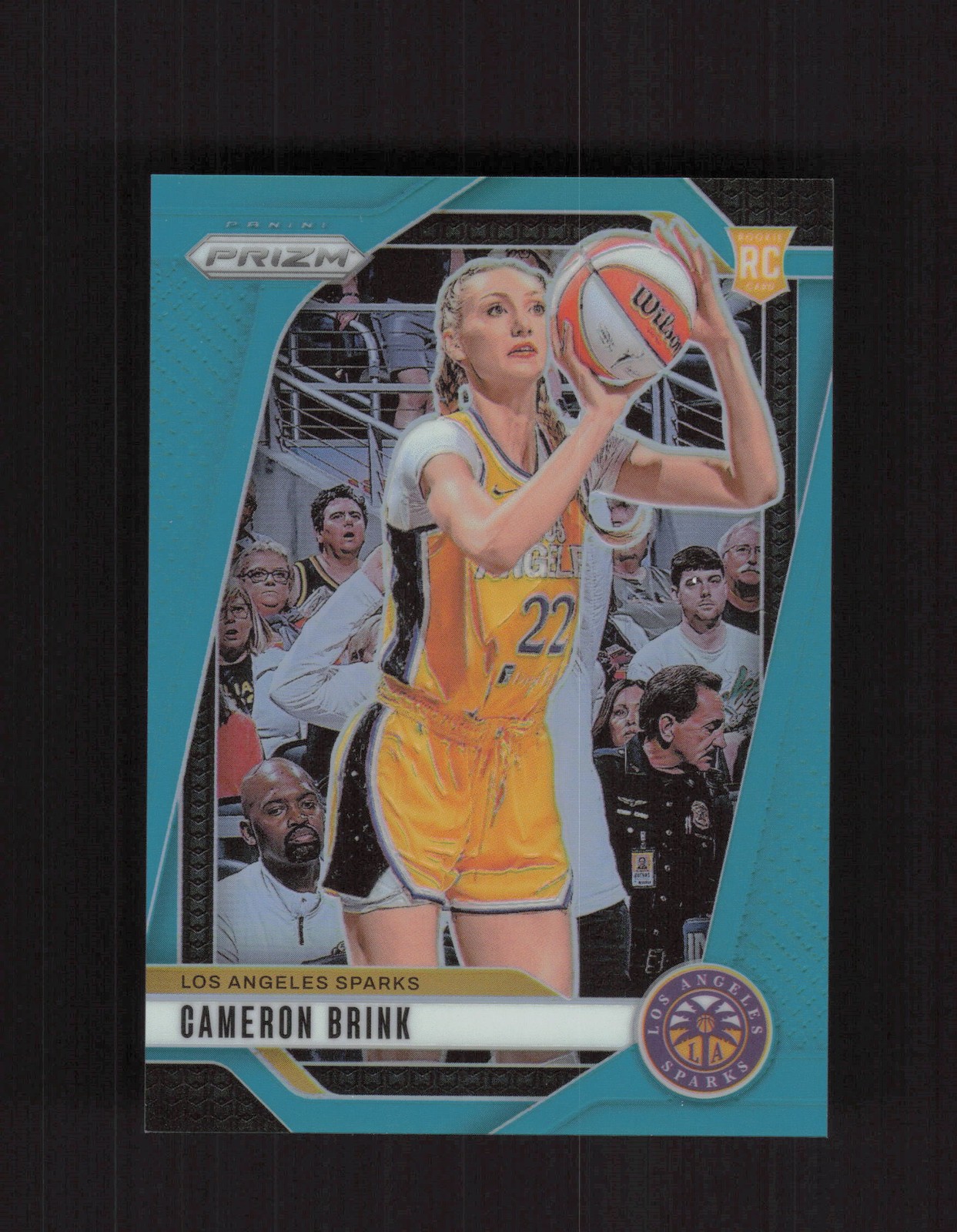 2024 Panini Prizm WNBA #127 Cameron Brink Teal /49 RC