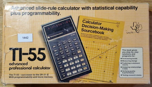 1442 Taschenrechner Texas Instruments TI-55