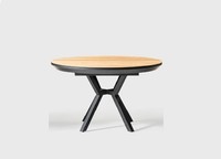 KüChentisch Braun Runder Esstisch Luxus Esszimmertisch Esszimmer Holz