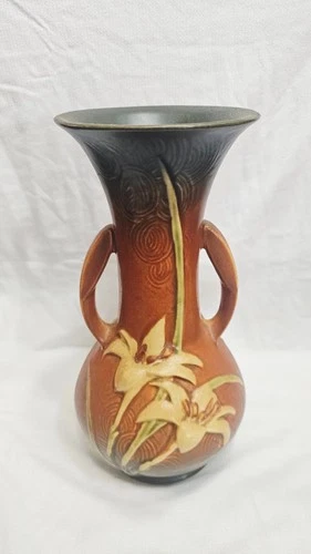 Roseville Pottery Zephyr Lily 137-10 Vintage, 1946-1950