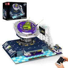 Mould King 11024 UFO Alien Construction Building Block Toy MOC Collectibles