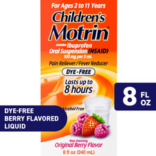 Children'S Ibuprofen Kids Medicine, Berry Flavored, 8 Fl. Oz