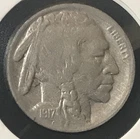 🦬 1917 p 5c Indian Head Buffalo Nickel 🍀 A+ Restoration ^WWI battLbiSON 🪓