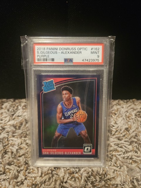 Shai Gilgeous-Alexander 2018 Panini Donruss Optic Rated Rookie